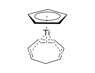 Cyclopentadienyl(cycloheptatrienyl)titanium(II) Chemical Structure